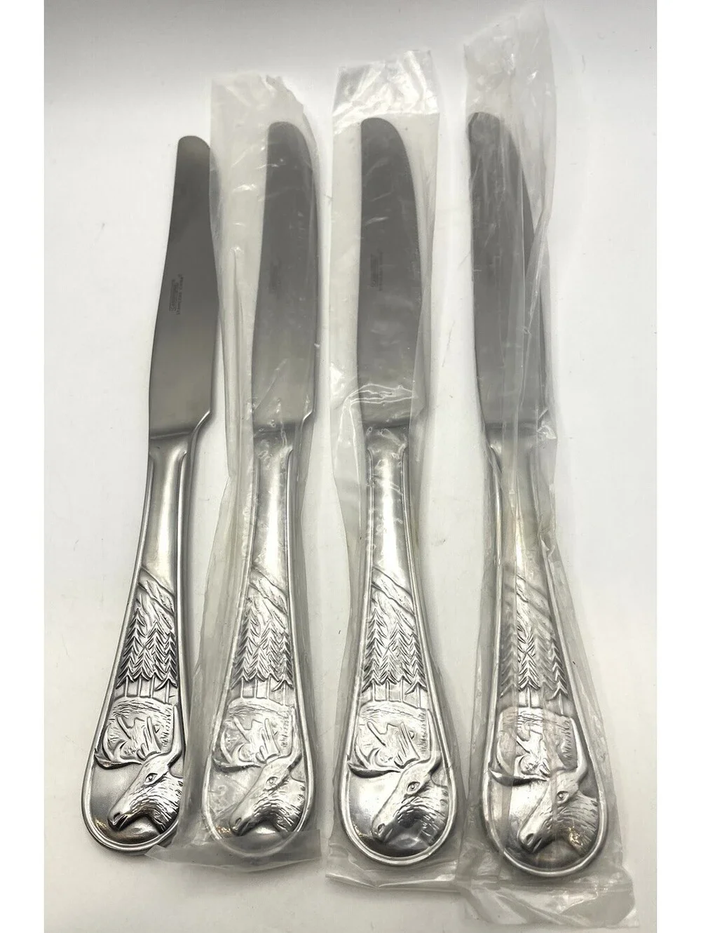 Cambridge CARIBOU Stainless China 20 Piece Set (4) 5 Piece Place Settings